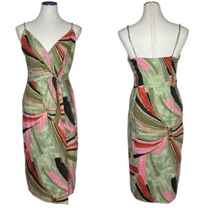 Jason Wu Faux Wrap Midi Dress size 8